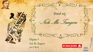 Buod ng Noli Me Tangere [upl. by Adamok]