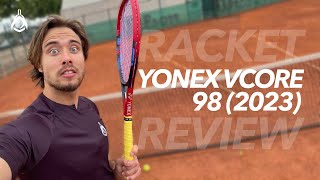 Yonex Vcore 98 2023 Review by Gladiators [upl. by Ashatan205]