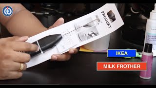 IKEA MILK FROTHER Review amp Battery Installation [upl. by Goldstein]