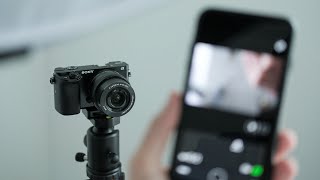 Sony a6000 Smart Remote Control Tutorial [upl. by Anierdna993]