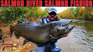 Salmon Fishing New Yorks World Famous Salmon River [upl. by Betsy]