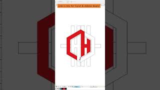 Graphic Logo Design Tutorial in Coreldraw HH [upl. by Sitruc297]