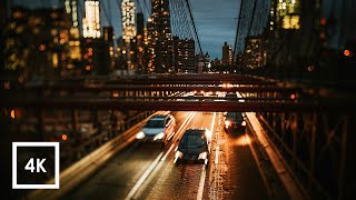 City Traffic Sounds for Sleep  Highway Ambience at Night  10 Hours ASMR White Noise [upl. by Ynnavoeg]