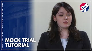 High School Mock Trial Video Tutorial [upl. by Hazeghi]