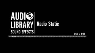 Radio Static  Sound Effect [upl. by Anivlac]