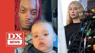 Playboi Carti Shows His Son Off In The Studio After Iggy Azalea Calls Him A “Deadbeat” [upl. by Delfeena411]