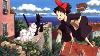 Kikis Delivery Service  Umi No Mieru Machi Piano [upl. by Cailly]