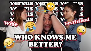 WIFEY vs BESTIE WHO KNOWS ME BETTER  Luis Manzano [upl. by Pegg]