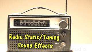 Radio Static Tuning Sound Effects [upl. by Holsworth]