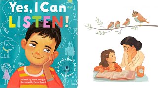 Yes I can listen by Steve Metzger  Read Aloud Book About Listening [upl. by Alomeda]