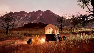 Night in the Wilderness COWBOYS JOURNEY  Music amp Ambience 🦂🦬 [upl. by Ahsed]