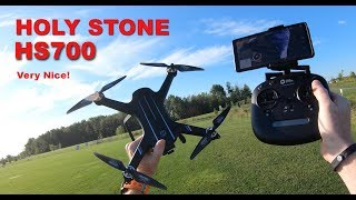 Holy Stone HS700 Drone  Very Nice GPS Drone [upl. by Sibyl]