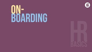 HR Basics Onboarding [upl. by Mcclary]