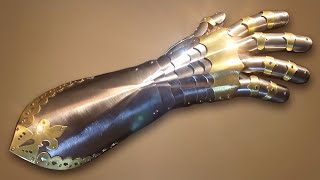 How to Make a Gothic Gauntlet Armor Tutorial [upl. by Atnuahs71]