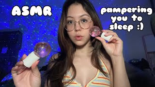 ASMR Pampering You to Sleep Upclose Personal Attention [upl. by Sairtemed197]