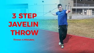 3 Step Javelin Throw [upl. by Cristal]