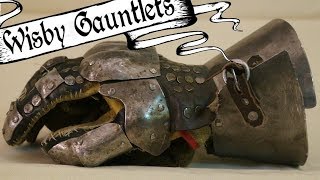 Making a Medieval Suit of Armor Gauntlets [upl. by Ken]