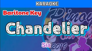 Chandelier by Sia Karaoke  Baritone Key [upl. by Voorhis985]