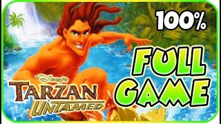 Tarzan Untamed  Freeride FULL GAME Longplay 100 PS2 Gamecube [upl. by Nappie]