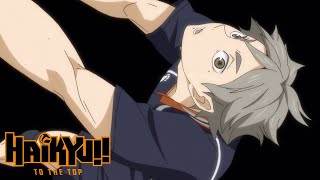 Final Rally vs Tsubakihara  HAIKYU TO THE TOP [upl. by Branen]