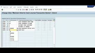 SAP FICO  SAP Petty Cash  SAP Cash Journal  FBCJ T Code [upl. by Wellesley]