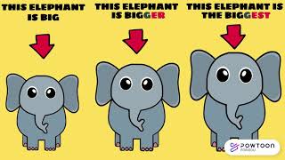 How to form comparative and superlative adjectives [upl. by Eninnaej]