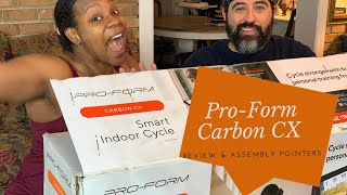 ProForm Carbon CX Unboxing [upl. by Veljkov62]