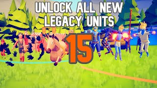 TABS  HOW TO UNLOCK ALL NEW SECRET UNITS  15 SECRET UNITS for 2020  TABS LEGACY  LEGACY UNIT [upl. by Devin]