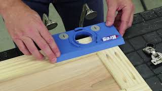 How To Install Concealed Cabinet Door Hinges [upl. by Attenauq870]