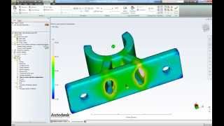 MoldFlow Adviser tutorial Single cavity analysis [upl. by Ardnuahs]