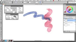 Corel Painter 2015 Tutorial  Managing Layers [upl. by Llenram]