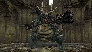 Dark Souls Remastered Asylum Demon Boss Fight [upl. by Hajin973]