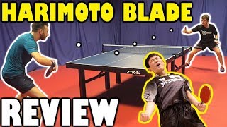 Butterfly Tomokazu Harimoto Innerforce ALC Blade Review [upl. by Fulviah522]