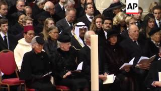 National funeral service for Fabiola Belgiums dowager queen who died a week ago at 86 [upl. by Er993]