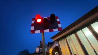 Birkdale Level Crossing Merseyside [upl. by Elatsyrk]