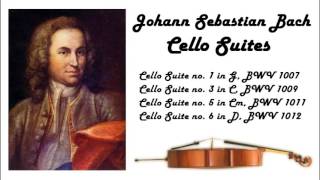 Johann Sebastian Bach  Cello suites in 432 Hz great for reading or studying [upl. by Nerha156]