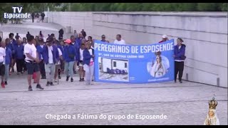 Chegada a Fátima do grupo de Esposende [upl. by Nawat604]