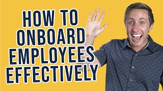 How To Onboard Employees Orientation Checklist [upl. by Ycnaf773]