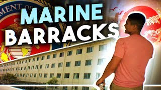 US MARINE BARRACKS Okinawa Japan [upl. by Resee182]