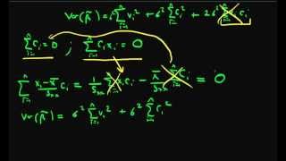 GaussMarkov proof part 6 advanced [upl. by Audras]