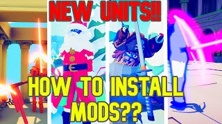 TABS  HOW TO DOWNLOAD TABS MODS  UNLOCK TABS MODS  TABS SECRET UNITS MOD [upl. by Trudnak]