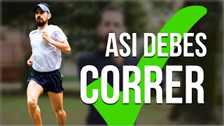 👌Técnica IDEAL de carrera  Cómo correr CORRECTAMENTE 🏃‍♂️🔥 [upl. by Diaz]