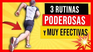 CÓMO CORRER MÁS RÁPIDO 💥 ENTRENAMIENTO RUTINAS EXPRESS [upl. by Eirameinna]