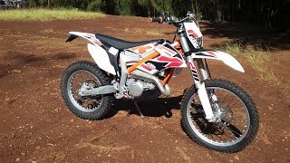 2017 KTM FREERIDE 250 R quotfirst ridequot [upl. by Anigriv]