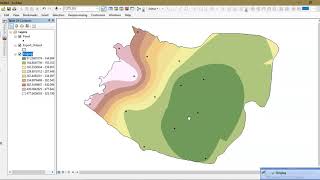 Interpolation Kriging using ArcGIS [upl. by Fleisher202]