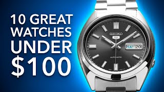 10 Best Watches Under 100 [upl. by Saitam418]