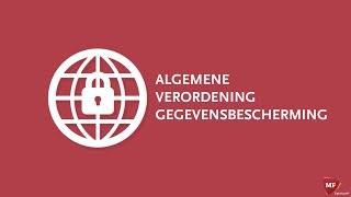 AVG Uitleg Animatie Algemene Verordening Gegevensbescherming [upl. by Allan]