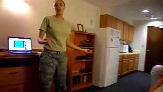 US AIR FORCE DORM TOUR [upl. by Dituri]