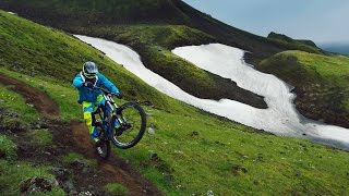 Freeride MTB Into the Dirt of Iceland [upl. by Yecies]