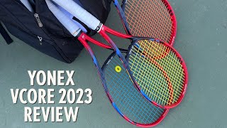 YONEX VCORE 2023 Review 95 98 100 [upl. by Arenat486]